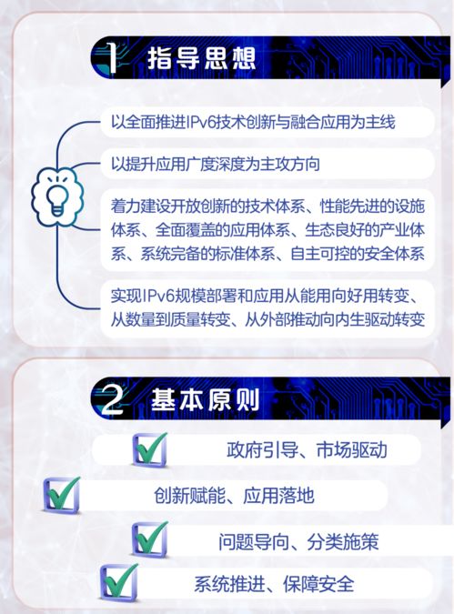 一图读懂 加快推进IPv6规模部署和应用工作的通知